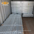 Durable pvc coated security steel palisade fence panels